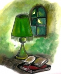 Зелена лампа