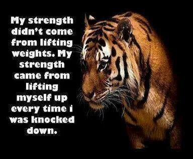 Tigerzeichen gibt große Kraft
