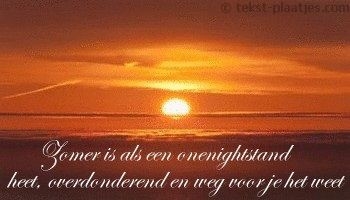 Mooie zomer