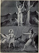 Kirata a Arjuna