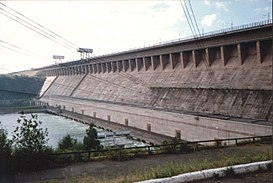 Wasserkraftwerk Bratsk
