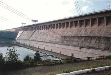 Bratsk hydroelectric station
