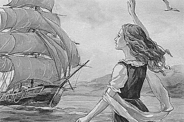 Composition: Dream of Assol in A. Green's novel “Scarlet Sails”