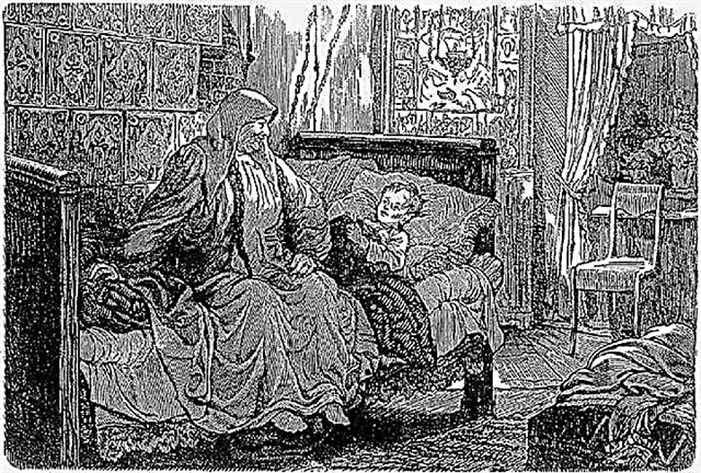 La imagen de la abuela Akulina Ivanovna en "Childhood" de Gorki