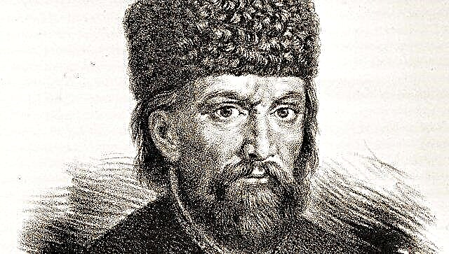 La imagen de Pugachev en las obras de Pushkin y Yesenin.