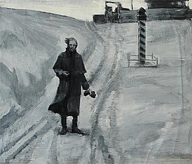 Hình ảnh của Station Warden trong tiểu thuyết cùng tên Pushkin